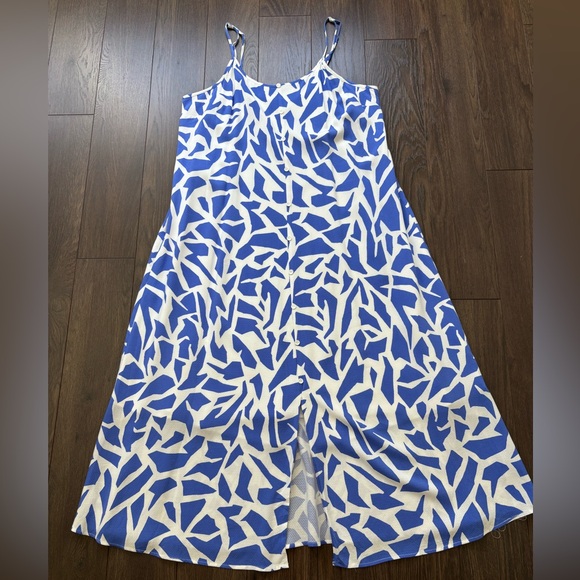 REITMANS Sleeveless Straight-cut Buttoned Midi Dress - Picture 6 of 12